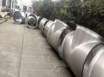 吴江不锈钢风管三通